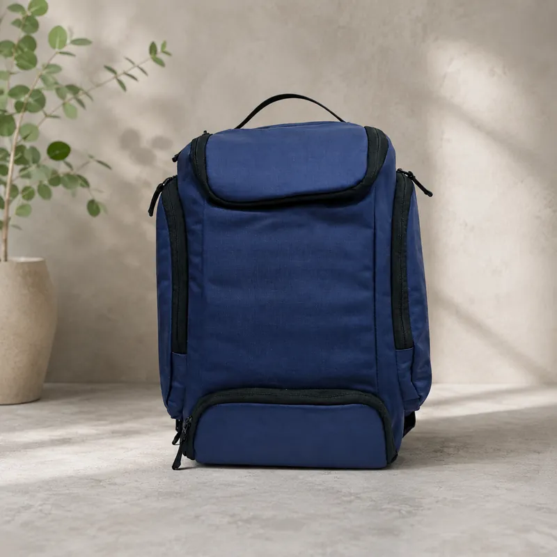 Premium Multipurpose Waterproof Utility Backpack – Durable Travel, Office & Daily Use Bag (Navy Blue)